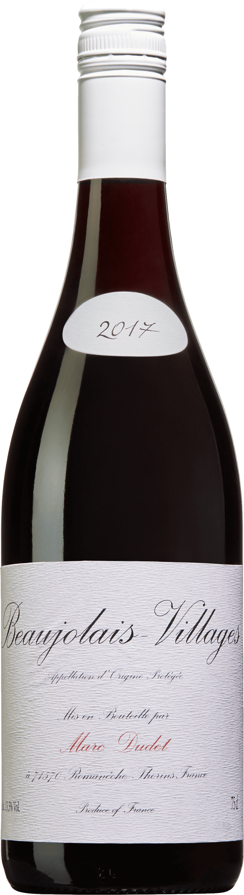 Beaujolais Villages M. Dudet 2018, ett rött vin från Frankrike, Beaujolais