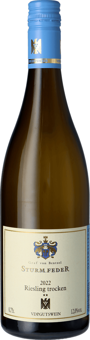 Graf von Bentzel Sturmfeder Riesling Trocken, ett vitt vin från Tyskland, Württemberg
