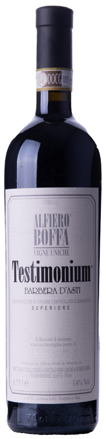 Alfiero Boffa Barbera d'Asti Superiore Testimonium 2018