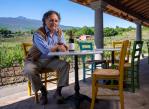 Vin från Etna. Marco de Grazia på Tenuta delle Terre Nere, Etna, Sicilien.